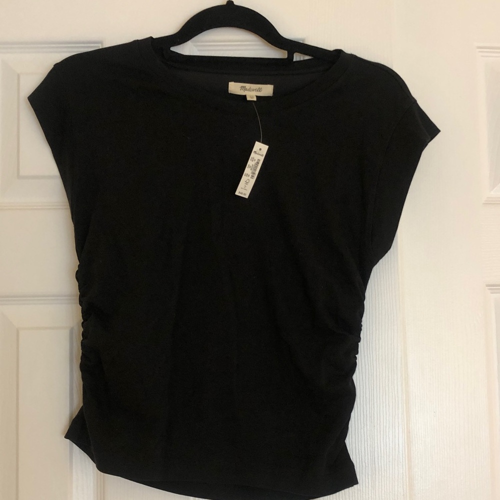 Madewell Black Muscle Tee